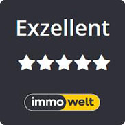 Positive Bewertungen bei Immowelt