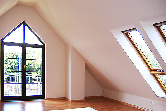 Moderne Wohnung im Dachgeschoss