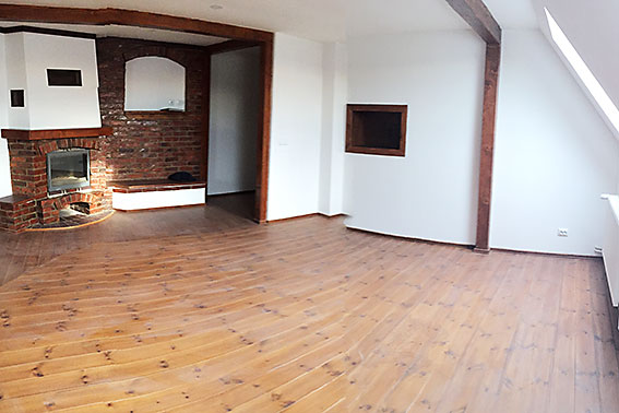 Wohnung mit Kamin